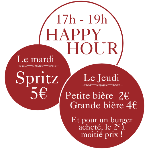 Brasserie du Cents – Happy Hour