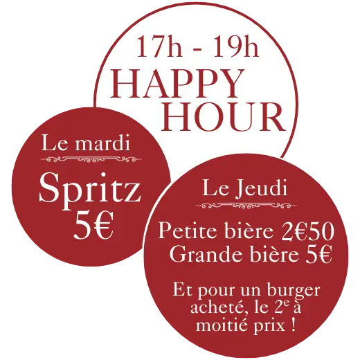 Brasserie du Cents – Happy Hour