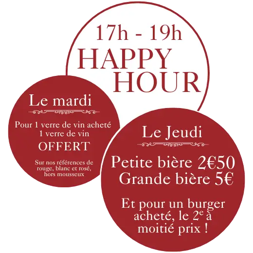 Brasserie du Cents – Happy Hour